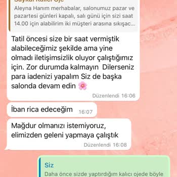 ForNail Studio Kalıcı Oje Hizmetinde Yaşadığım Sorun Ve Yetersiz Destek