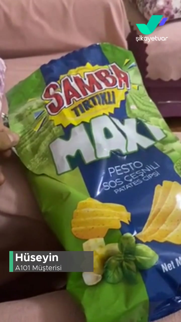 A101 Samba Marka Cipsten Çıkan Pislik videonun kapak resmi