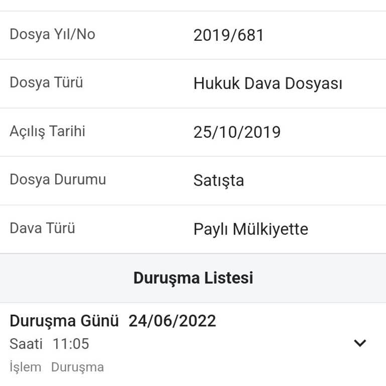 Adalet Bakanlığı Gelibolu Satış Memurluğu Satışı Yapmıyor