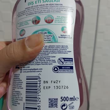 Parodontax Diş Eti Sagligi Yoğunluk Şikayeti