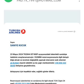 Türk Hava Yolları Na Yakışmadı