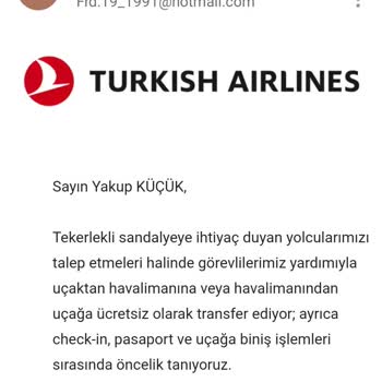 Türk Hava Yolları Na Yakışmadı