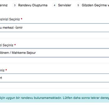 VFS Global İzmir Şubesi, Fransa İçin Asla Randevu Vermiyor
