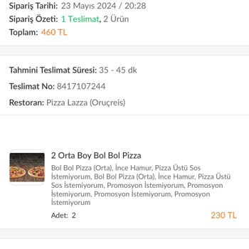 PizzaLazza Hakkında Yaşadığım Saçma Sapan Muhabbet. R Ezil Firma