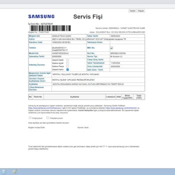 Teknosa Kusurlu Hizmet Ve Personel Şikayeti