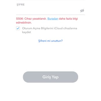 Snapchat Cihaz Yasak Mı Kaldırın