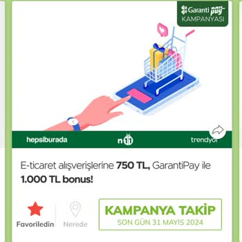 Garanti BBVA GarantiPay'in Trendyol'da Geçerli Olmamasına Rağmen Reklamını Yapması