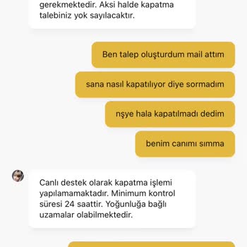 Sekabet Hesap Kapatmama Ve Chatten Atma
