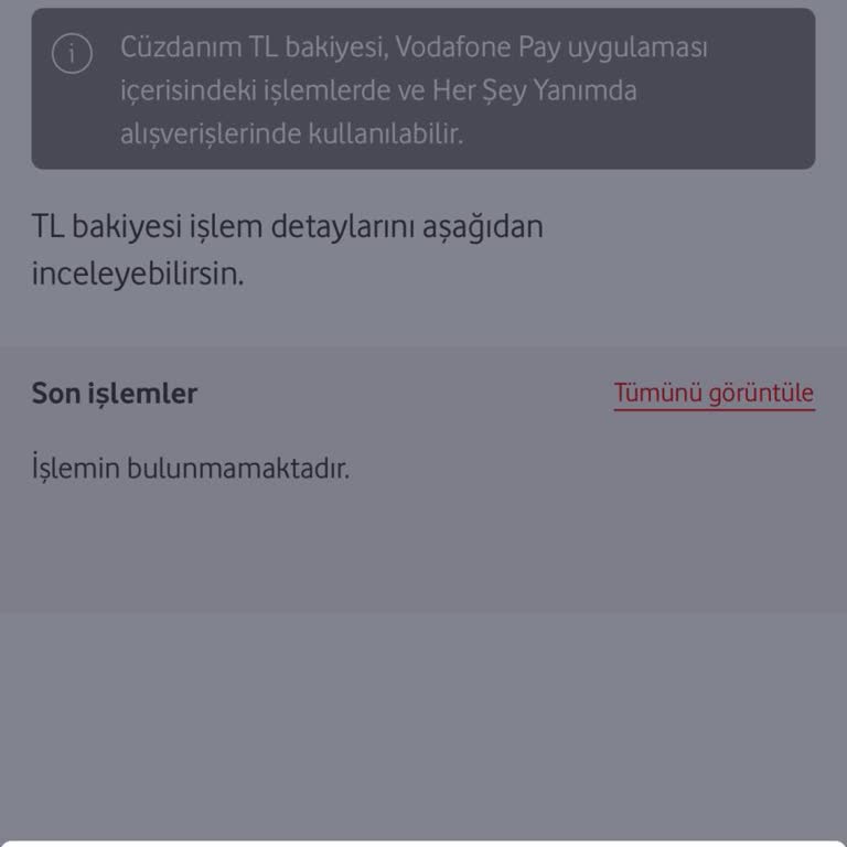Vodafone Pay Kampanya Kodu Yüklenmiyor