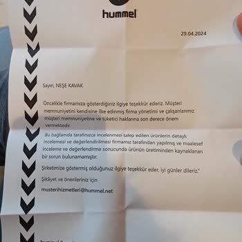 Hummel Ayakkabıda Hayal Kırıklığı: Garanti Sürecinde Mağduriyet