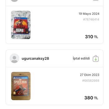 Gardrops Gönderilmeyen Ürün Ödemesini Tahsil Etti.