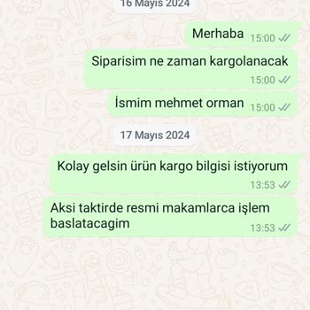 Afrodit Takı Afrodittaki.com'dan Sipariş Verdiğim Ürün Hala Gönderilmedi