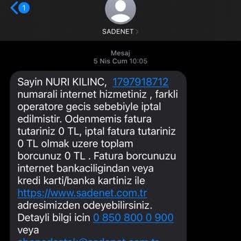 Sadenet Hakkı Olmayan Faturayı Tahsile Çalışıyor