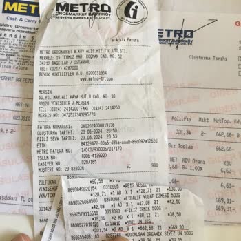 Metro Market Usulsüz Kazanç