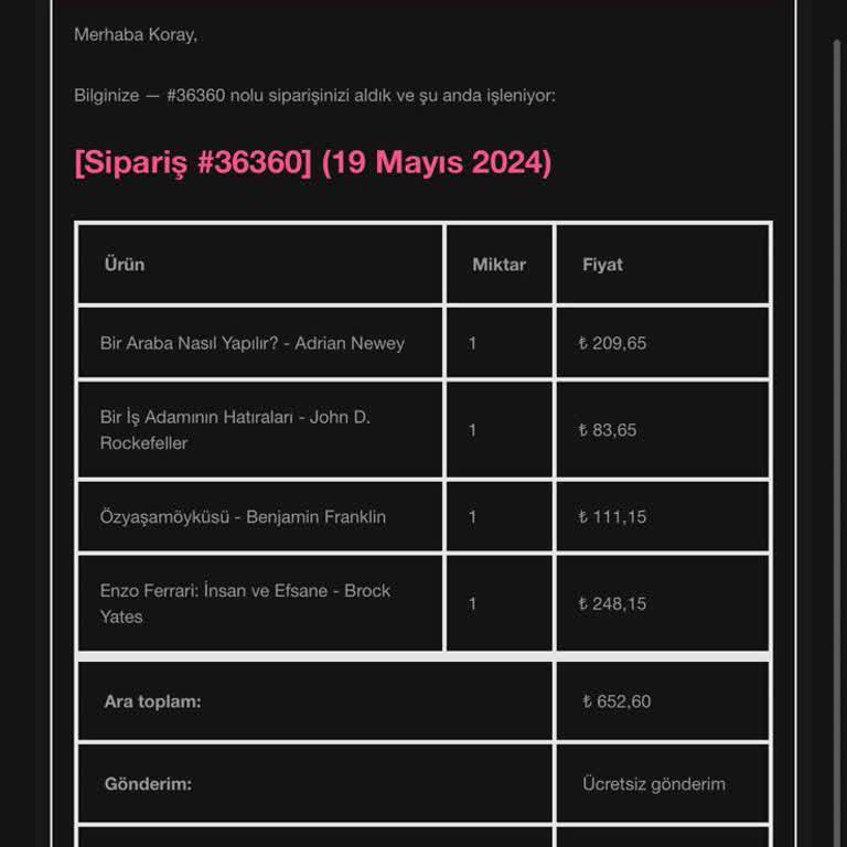 Fihrist Kitapevi ve Cafe Fihrist Kitap Siparişlerim Gelmiyor