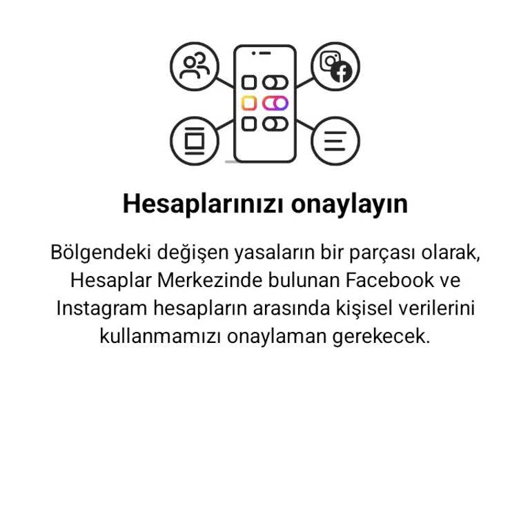 Instagram'dan Bölgesel Yasa Diye Kişisel Verileri Alma İzin İsteği!