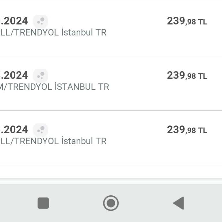 Trendyol Birden Fazla Ödeme