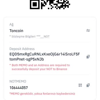 Telegram Ve Binance Yanlış Adrese Gönderim