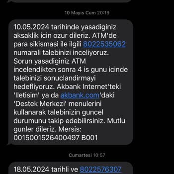 Akbank Bozuk ATM Ve İlgisizlik