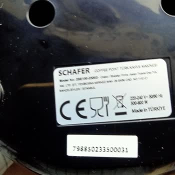 Schafer Kahve Makinesi İle Yaşadığım Sürekli Arızalar
