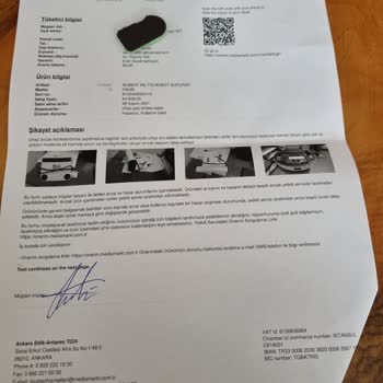 Media Markt'tan Fakir Robot Süpürge Pişmanlığı