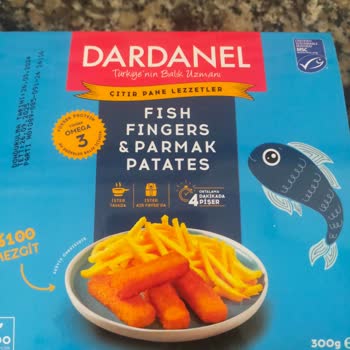 Dardanel Fish Fingers Tadı Garip Ve Çok Rahatsız Etti