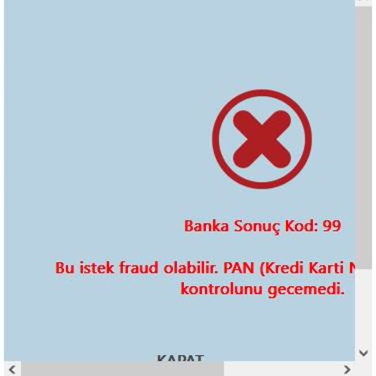 Ziraat Bankası Terminale Açık Olmayan İşlem Hatası