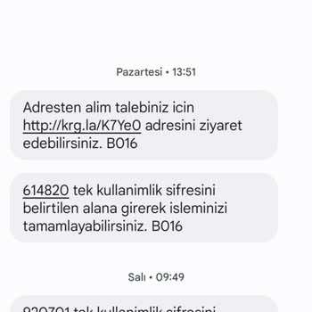 Aras Kargo Sürekli Yinelenen Adresten Alım Sorunu