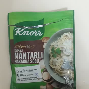 Knorr Pilz-Pasta-Sauce unangenehmer Geruch & falsche Konsistenz