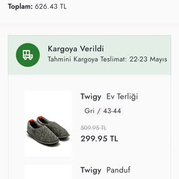 Boyner Yanlış Gönderdikleri Siparişe Kargo Parası Kesiyor.