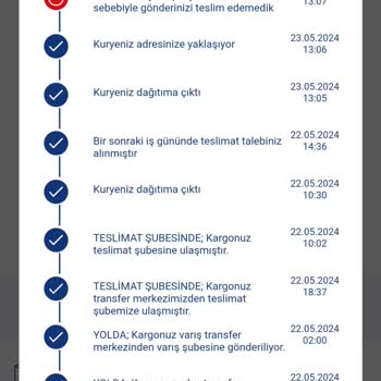 Aras Kargo Sultanbeyli Şube Şikayet