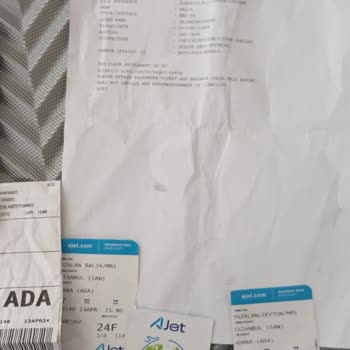 Ajet Pişmanlığı Bagaj Hasarı