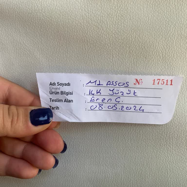 Assos Pırlanta Teslim Edilmeyen Yüzüğüm