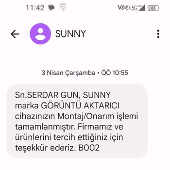 Sunny TV Stick Tamir Sürecinde Yaşanan Sorunlar Ve Müşteri Memnuniyetsizliği