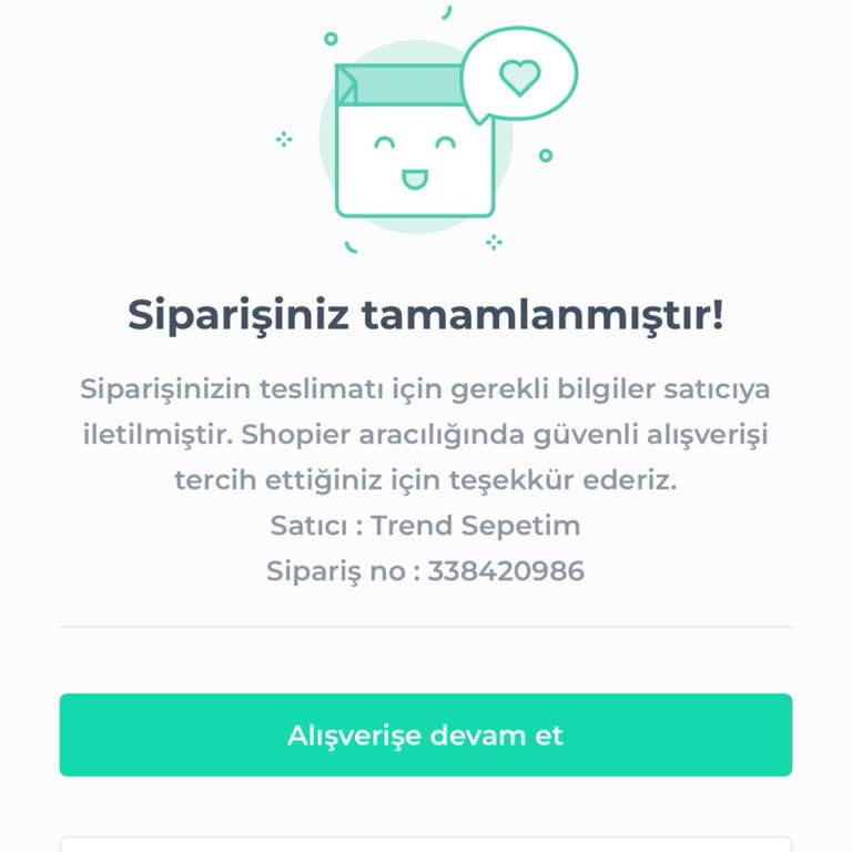 Tek Home Siparişim Hala Gelmedi