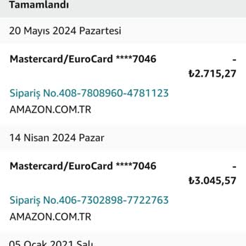 Amazon TR Ödemeyi Çekti Siparişim Ortada Yok