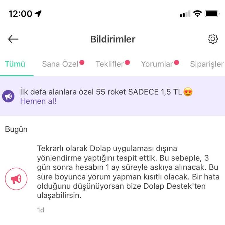 Dolap Uygulaması Haksız Yere Askıya Alınma