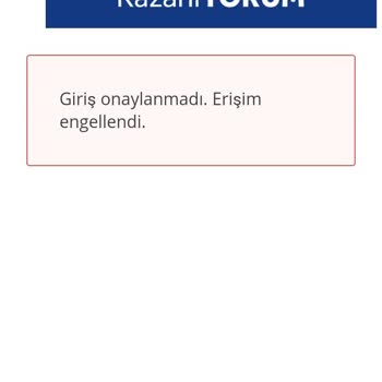 LC Waikiki Kazanıyorum Uygulaması Giriş Onaylanmadı Erişim Engellendi Sorunu