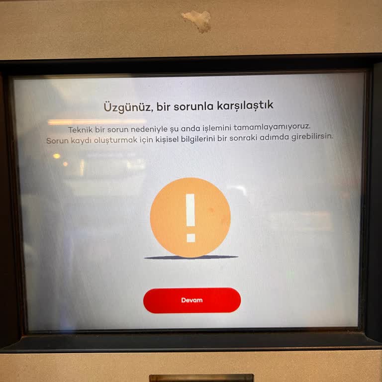 Akbank ATM Arıza Para Sıkışması Ve Bankanın Sorumsuzluğu