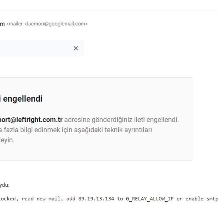 LeftRight Left & Right Paramı İade Etmediler