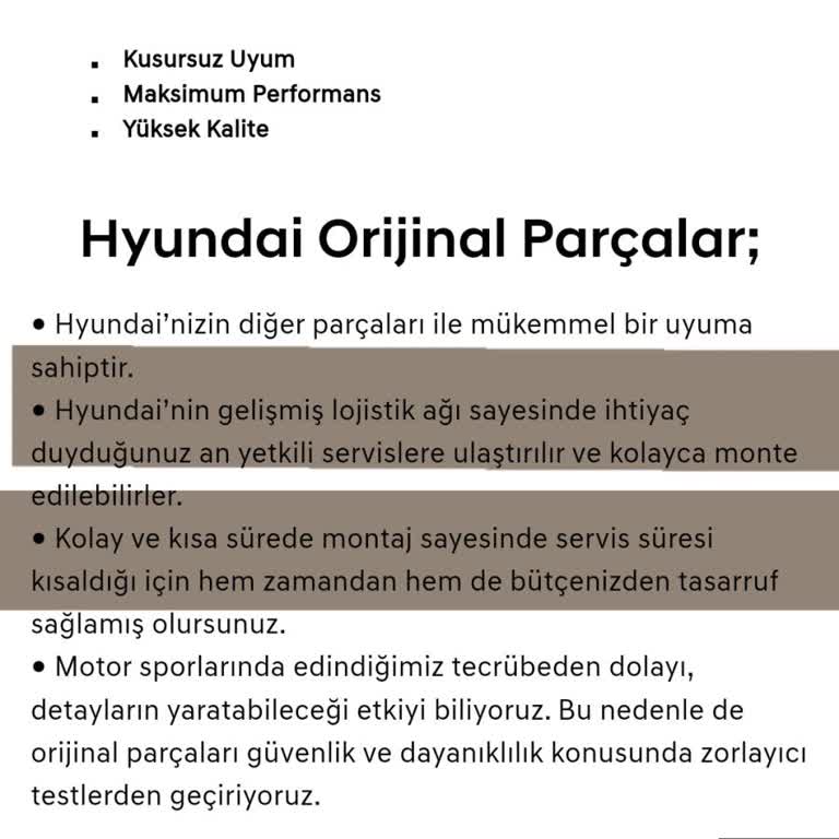 Hyundai Genel Müdürlüğünün İlgisizliği