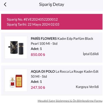 Eve Kargo Takip Numarası