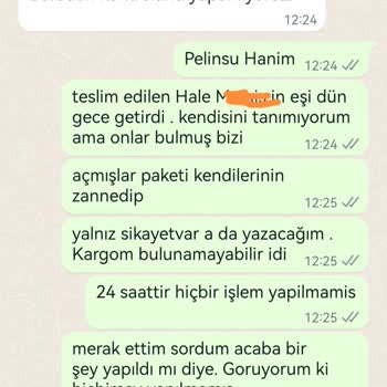 Hepsijet Kargomu Başkasına Teslim Etti.