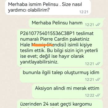 Hepsijet Kargomu Başkasına Teslim Etti.