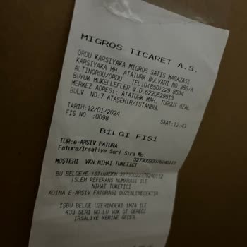 Migros Beyaz Eşya Mağdurluğu
