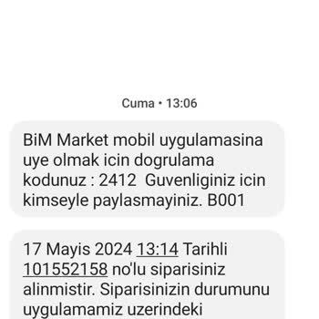 BİM'den Alamadığım Üründen