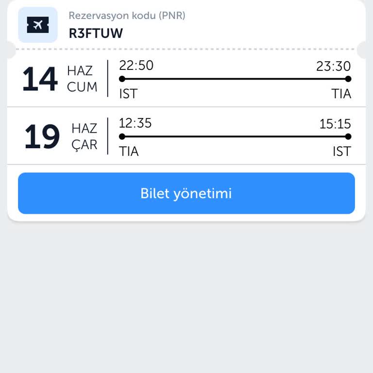 THY Bilet İptali Ve Alternatif Sunulan Business Sınıfı