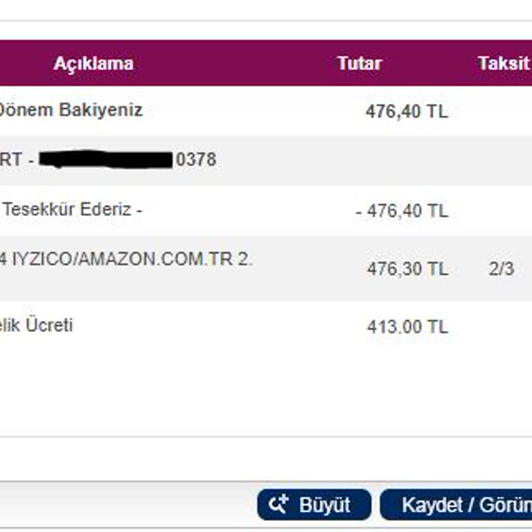 QNB Finansbank Yıllık Kart Ücret Talep Etmesi