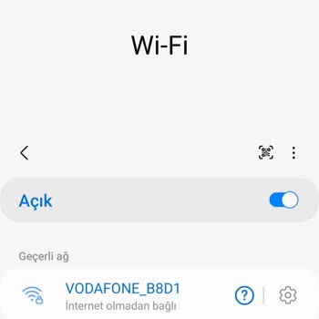 Vodafone Ev İnterneti Sorunu