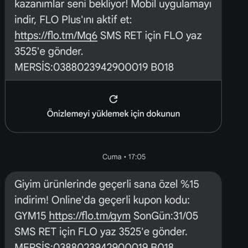 FLO Ayakkabı Reklam Tacizi Şikayeti